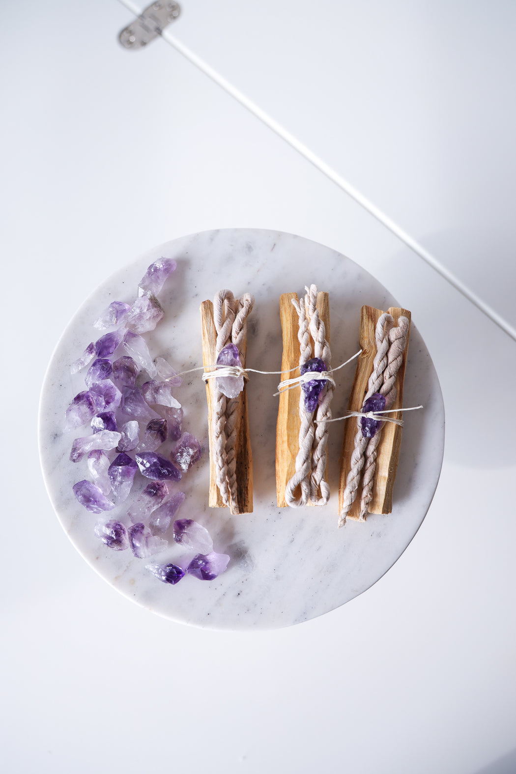 Palo Santo Bundle with Amethyst & Cedar Dhup