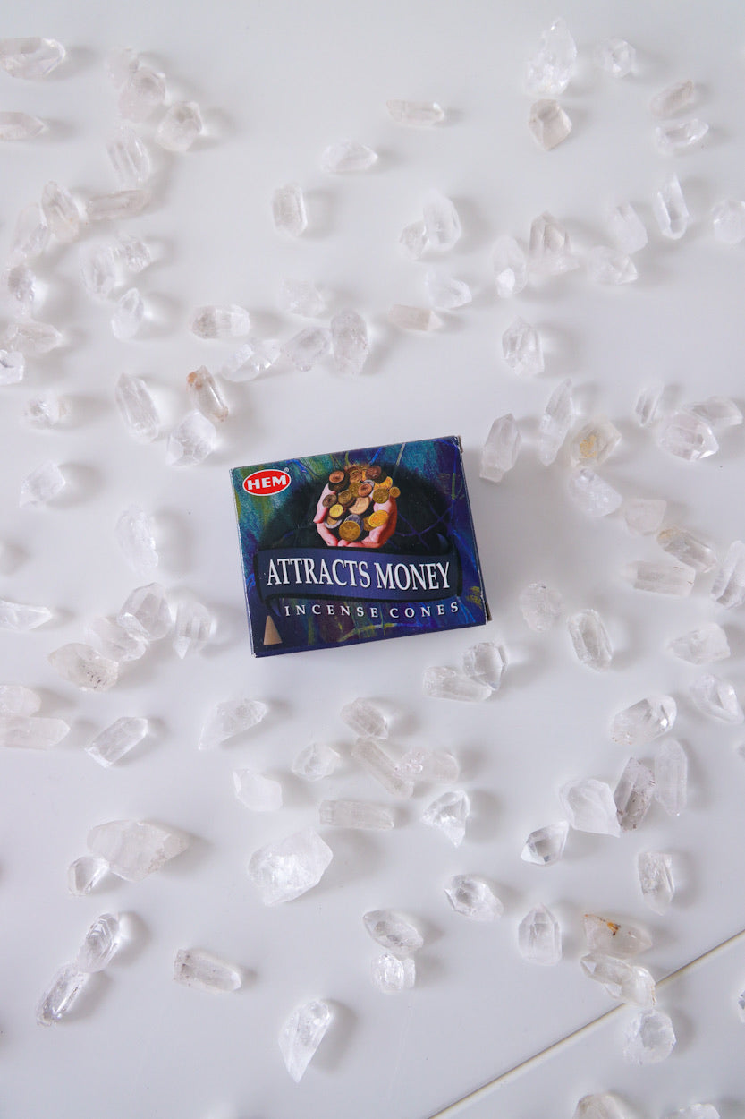 Attract Money Incense Cones