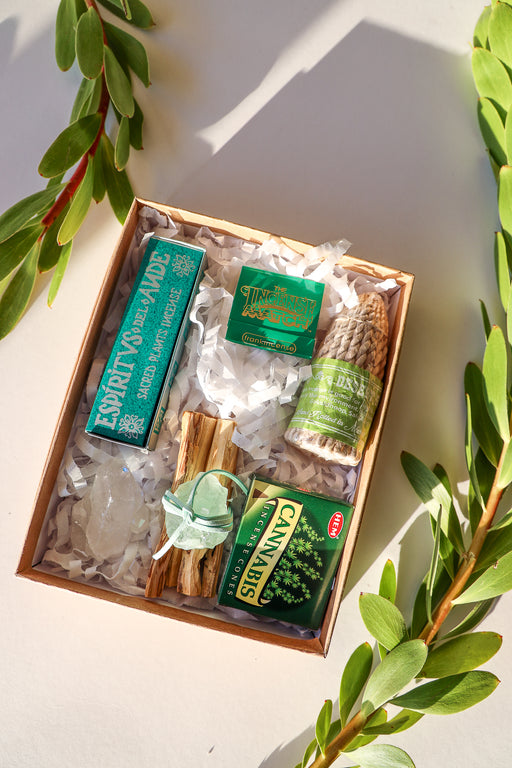 Green Fluorite Incense Gift Box Set