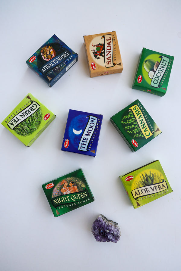 Hem Incense Cones Sampler Gift Set