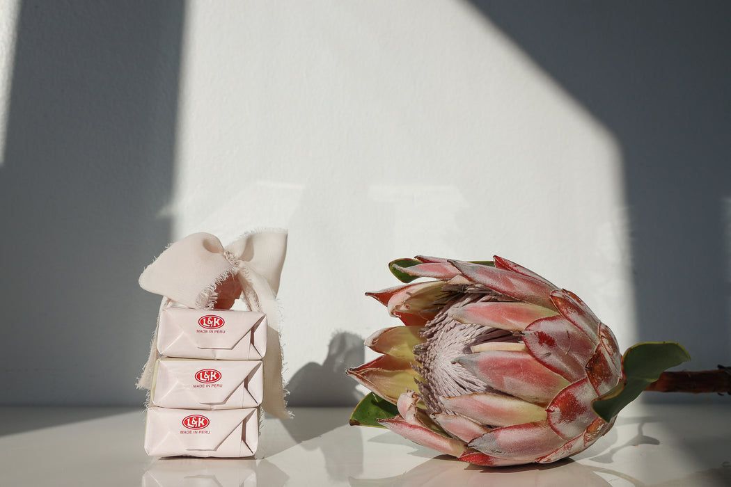 Rose Quartz and Rose Soap Gift Set