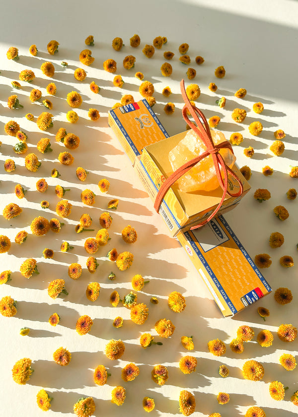 Sandalwood and Calcite Gift Set