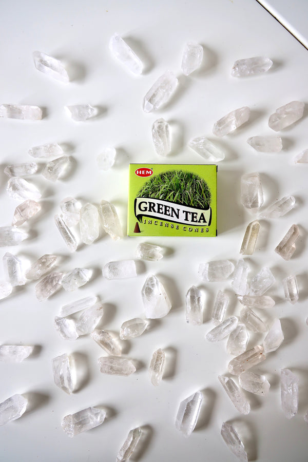 Green Tea Incense Cones