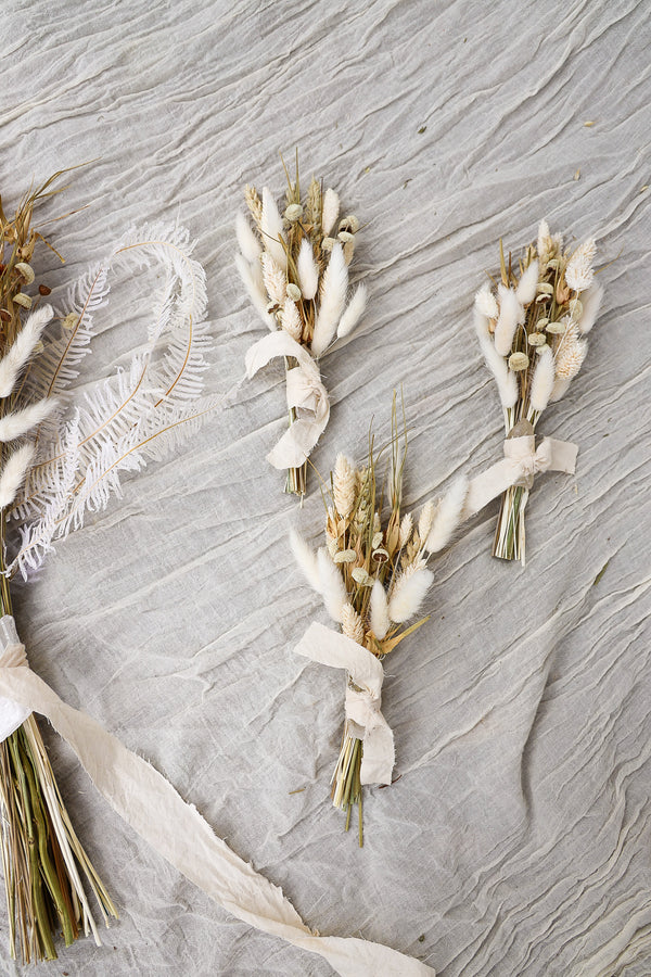 Earth Angel Dried Altar Bouquet - Baby Size Set