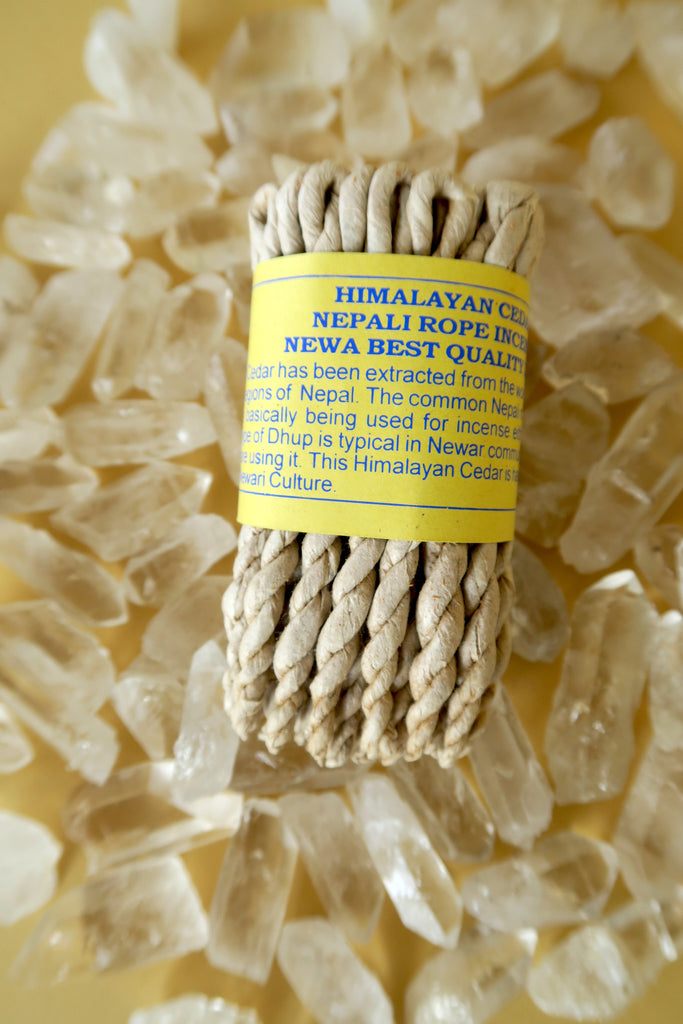 Himalayan Cedar Nepali Rope Dhup Incense — Mothball Memoirs