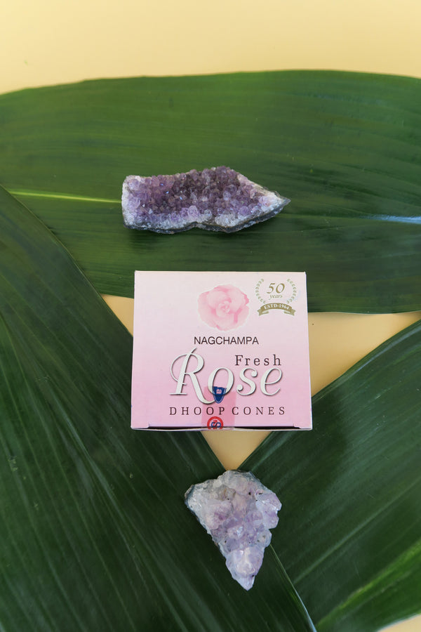 Fresh Rose Incense Cones
