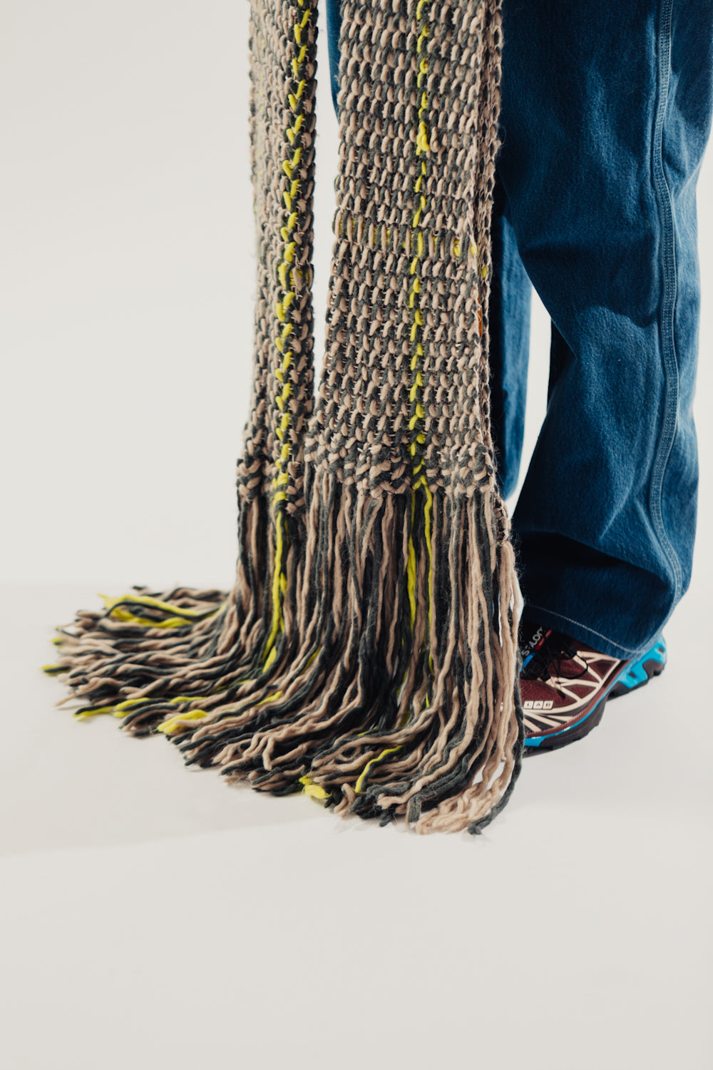 Oversized Knit Scarf