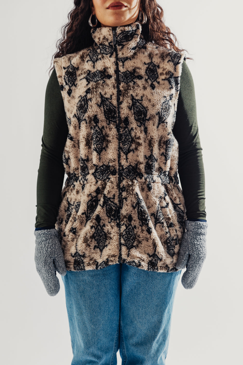 Vintage North Face Fleece Vest / Size L