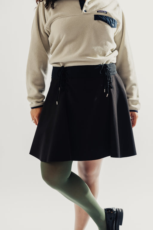 Carven Black Skater Skirt / Size 42