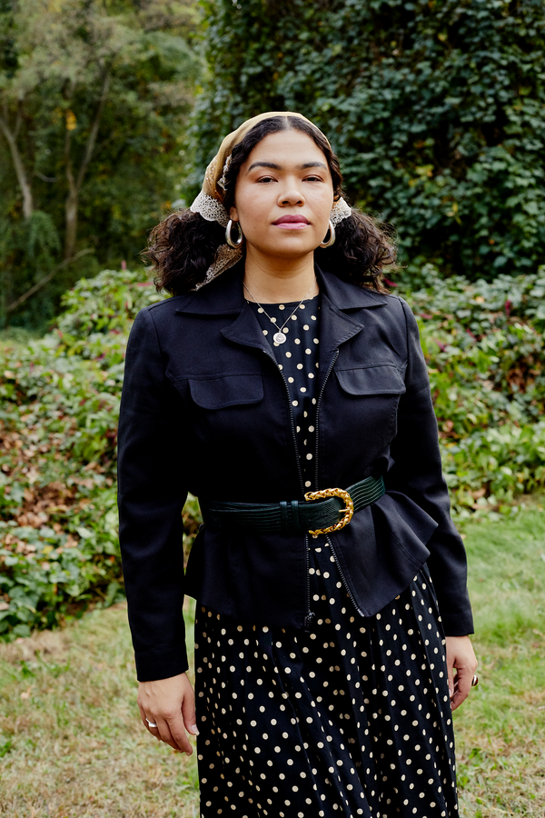 Hunter Green Belt with Gold Buckle