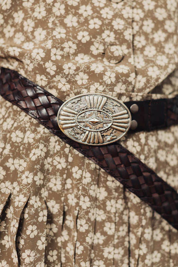 Vintage Western Buckle Belt