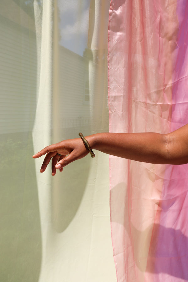 Vintage Brass Bangle Bracelet