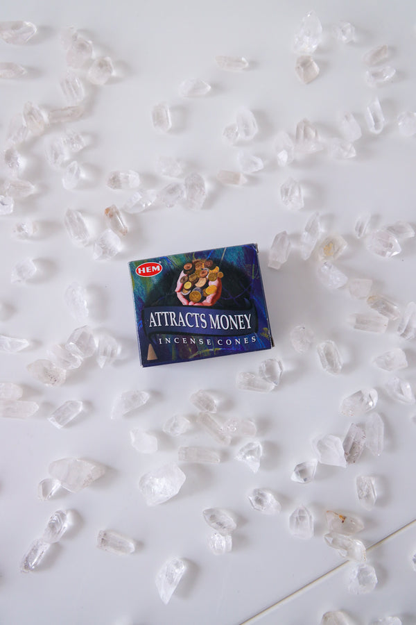 Attract Money Incense Cones