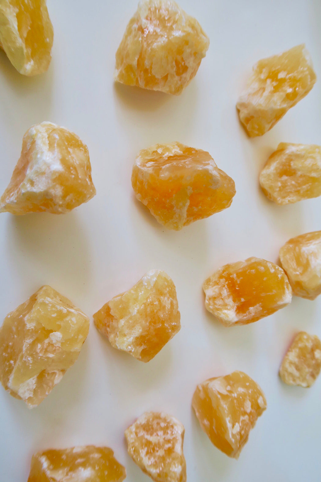 Raw Orange Calcite Crystal